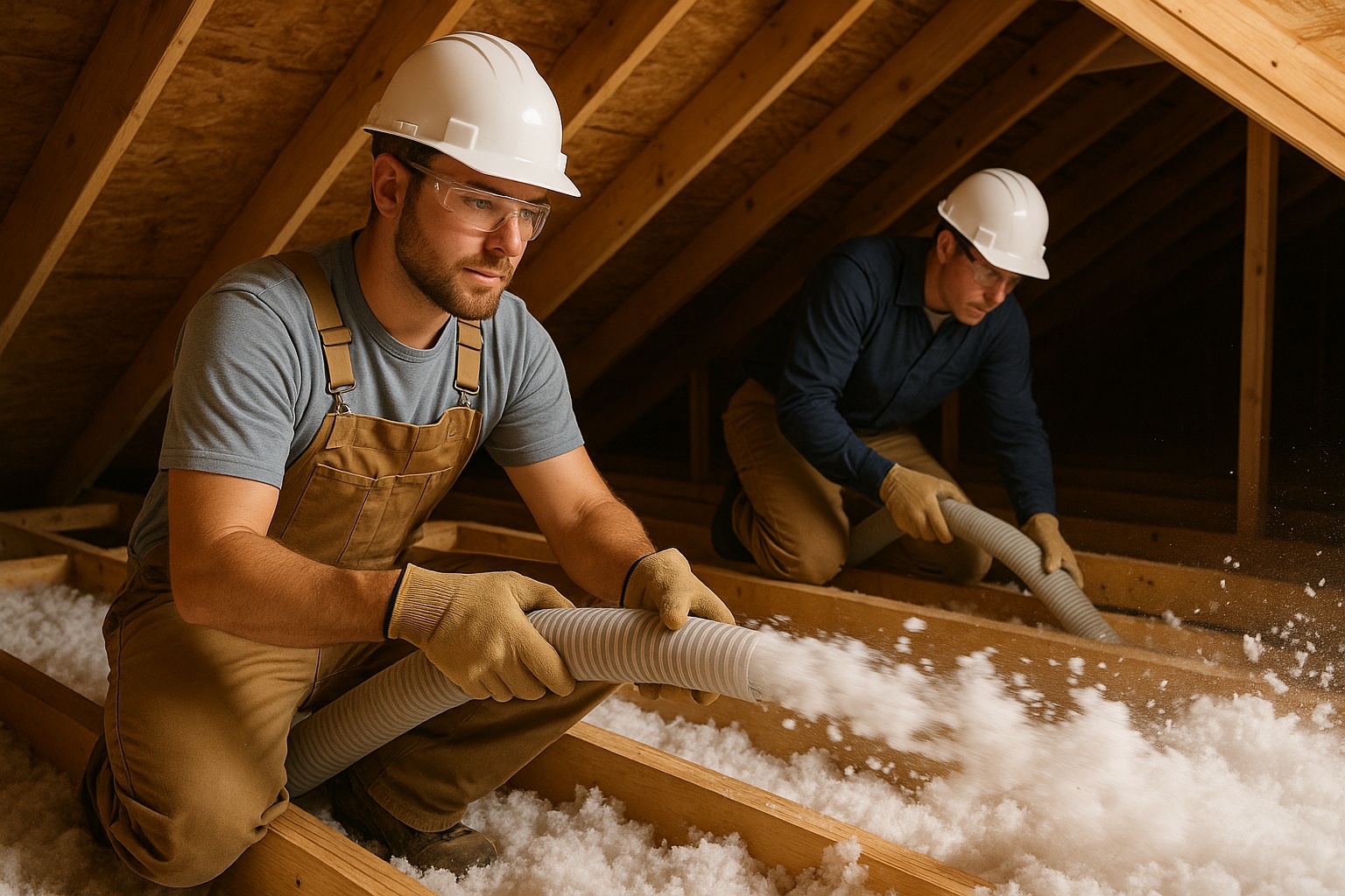 Attic insulation